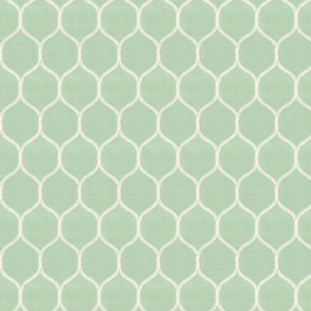 Trieste 5 Seamist by Stout Designer Fabric RAINBOW LIBRARY AQUAMARINE/SEACREST 100%COT %BEMB INDIA MARTINDALE WEAR TEST (18 000 CIRCULAR RUBS) Horizontal: 3.625 and Vertical: 6.375 51.25 in - Swanky Fabrics -