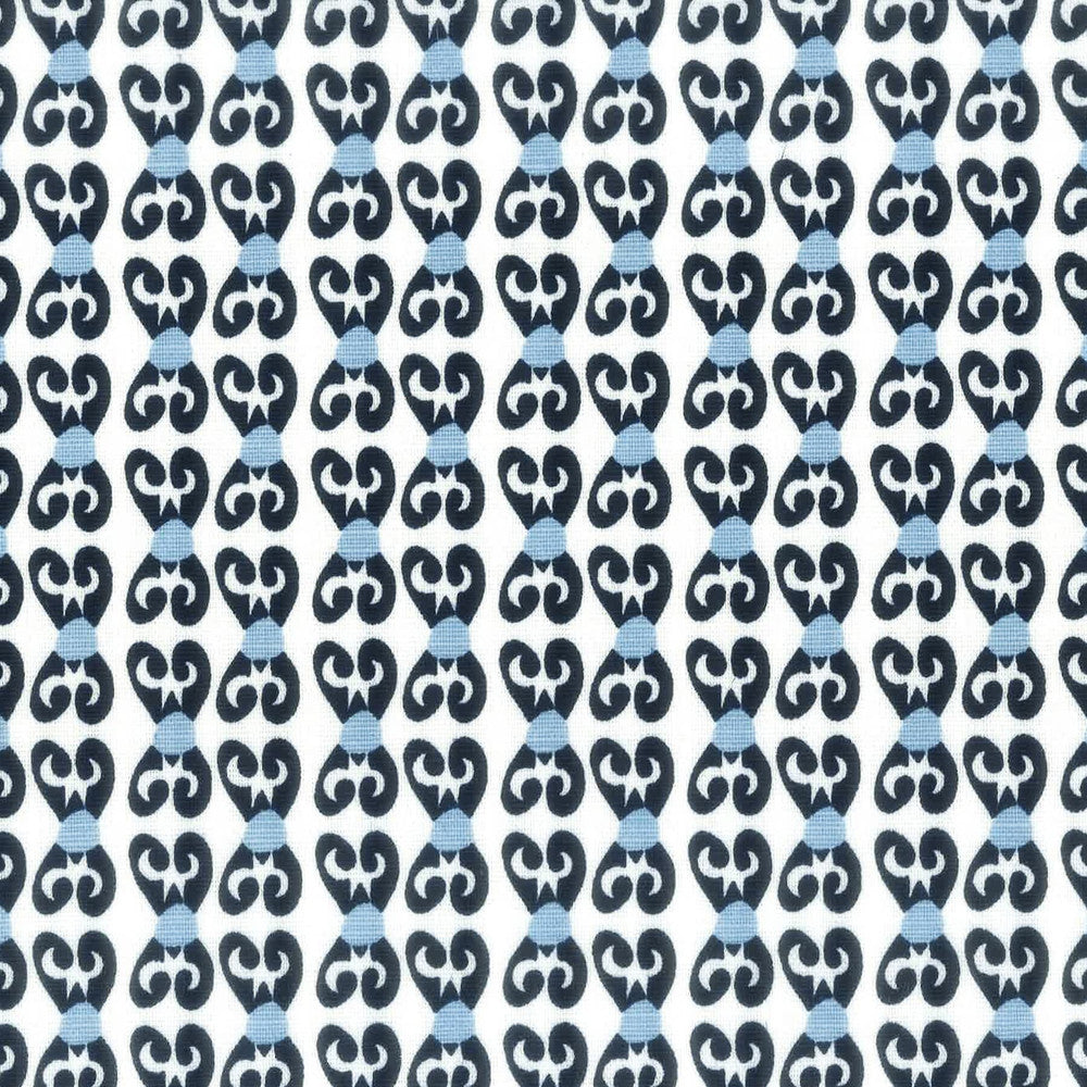 Trinket 3 Navy by Aoc Fabric Aoc Fabric Trinket 3 NavyFabric LA BELLA VITA 50%COT 50%LIN USA </p><p>Repeat: H: 1.500, V: 2.000 54 in - Fabric Carolina -