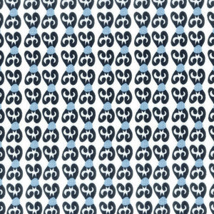 Trinket 3 Navy by Aoc Designer Fabric
