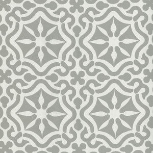 Tilework 902 Cinder by SolarShade Designer Fabric
