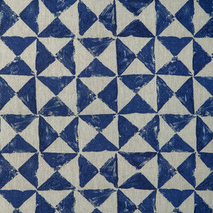 Triquad Indigo TRIQUAD.51.0 By Kravet Basics Designer Fabric
