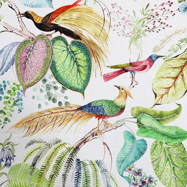 Tropic Festival by Magnolia Designer Fabric - 100% Organic Cotton India 30000 Horizontal: 27 and Vertical: 27 54 - Swanky Fabrics -