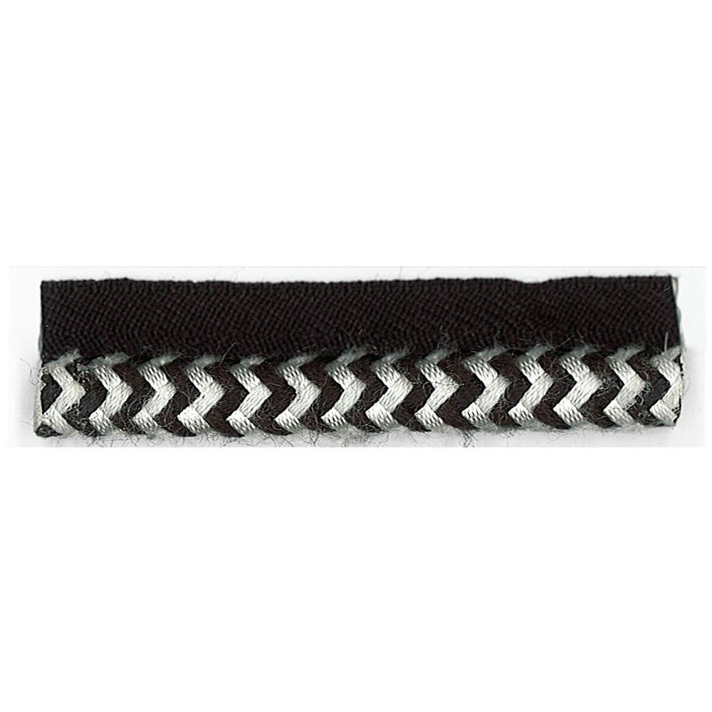 Truce 1 Domino by Stout Designer Trim JUST CORDS 60%COT 26%SVI 14%ACR CHINA </p><p>Repeat: 0 0.38 in - Swanky Fabrics -