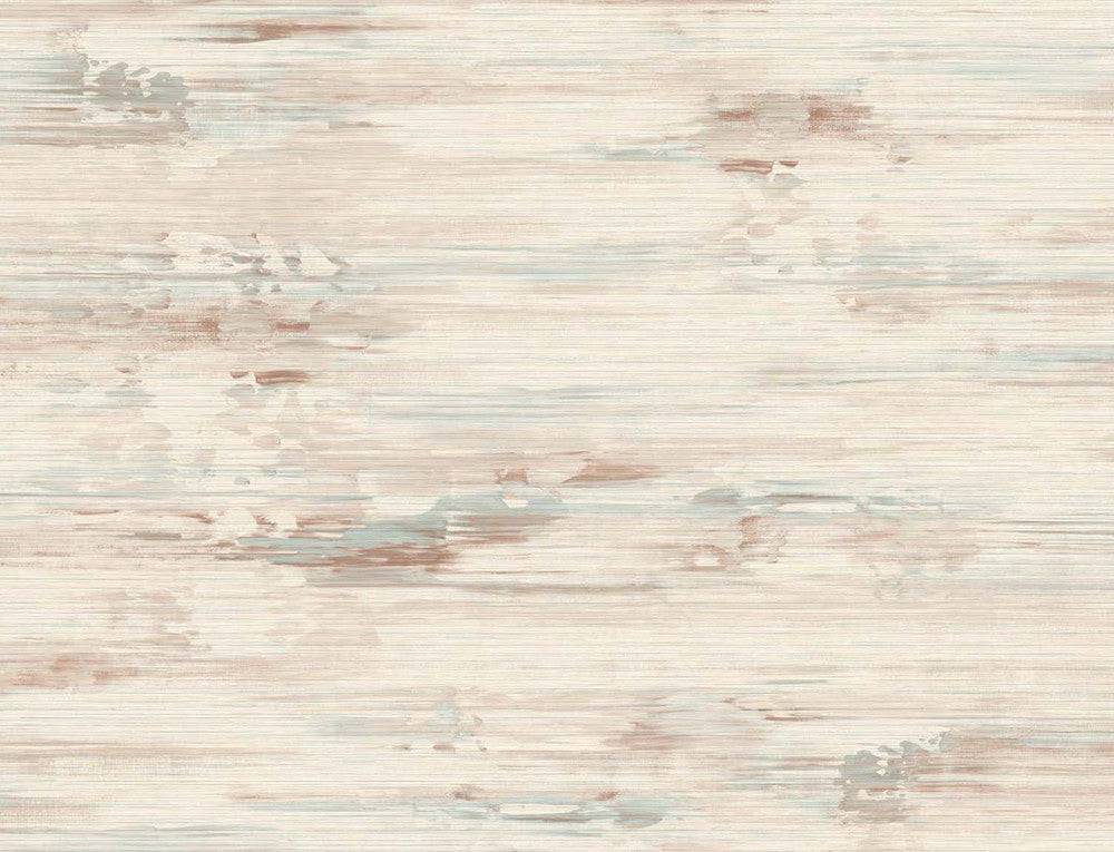 Silk Mistral Rust & Seaside TS81706 by Seabrook Designs Designer Wallpaper