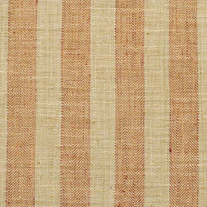 Tower Road # 650 Apricot by Maxwell Designer Fabric Stripes & Checks Ii 100% POLYESTER INDIA H-3" 54" - Swanky Fabrics -
