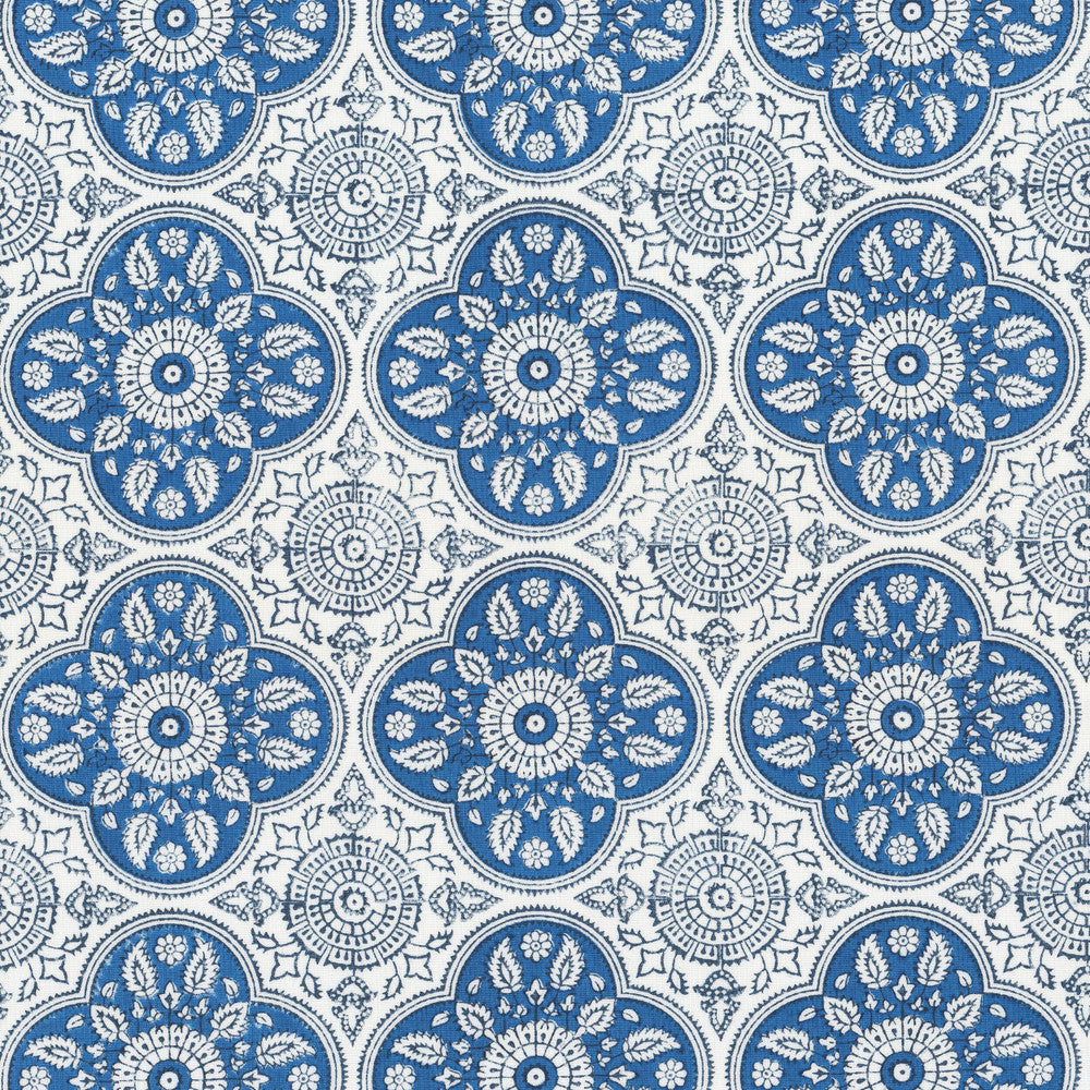 Tucson 1 Bluebird by Aoc Fabric Aoc Fabric Tucson 1 BluebirdFabric THE ART OF COLOR WELL KEPT SECRET 54%LIN 46%COT INDIA </p><p>Repeat: H: 5.875, V: 5.875 54 in - Fabric Carolina -
