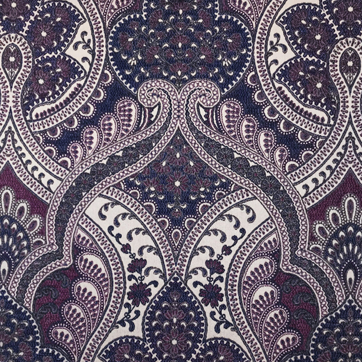 TURNOUT 57J8011 by JF Designer Fabric Color Concepts Coral Sky 100% Polyester India  Horizontal: 13.625 and Vertical: 25.625 55  - Swanky Fabrics -