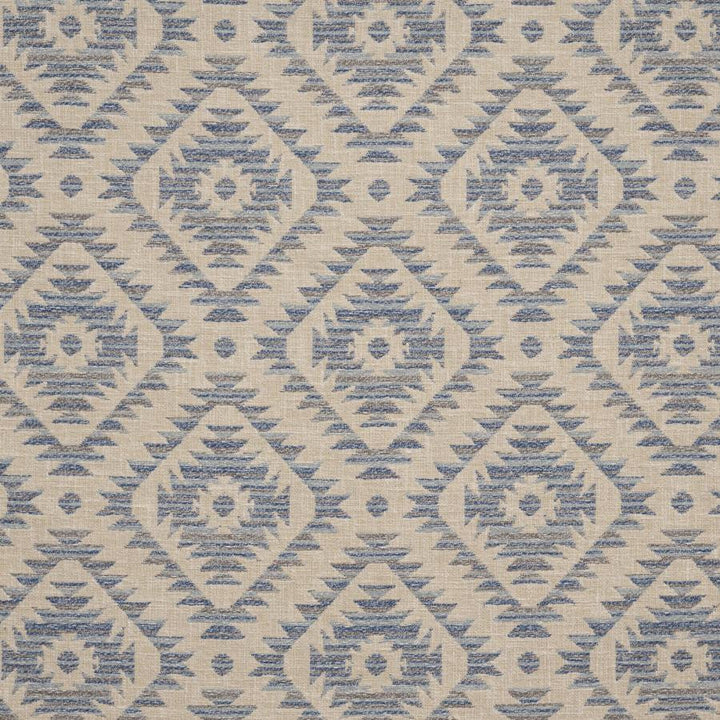 Tabor # 614 Sky by Maxwell Designer Fabric Performance Wovens-Vol. Vii Bluejay 65% POLYESTER
35% COTTON INDIA V-6.75" H-6.85" 54" - Swanky Fabrics -