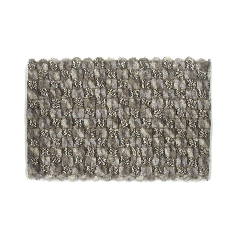 Twinge 1 Sandstone by Stout Designer Trim New World Trim Volume Ii 72% Spun Viscose 21% Metallic 7% Polyester CHINA Horizontal: 0.5 and Vertical: 0 2.25 in - Swanky Fabrics -
