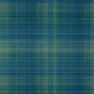 Inverness Navy and Green TWW10975 by Thibaut Designer Wallpaper