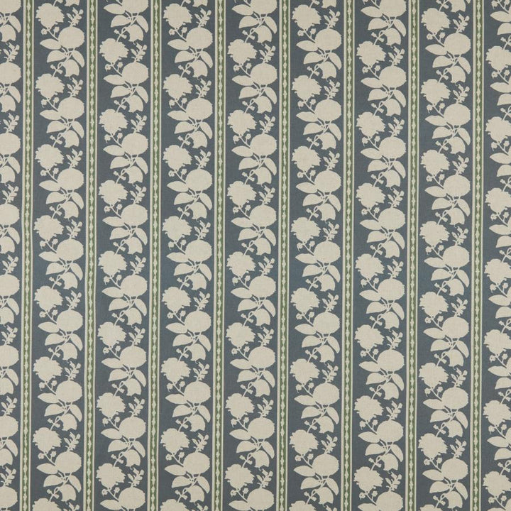 Tetbury # 553 Sapphire by Maxwell Designer Fabric Print Gallery Iii 85% COTTON
15% LINEN SPAIN V-9.1" H-7.9" 54" - Swanky Fabrics -