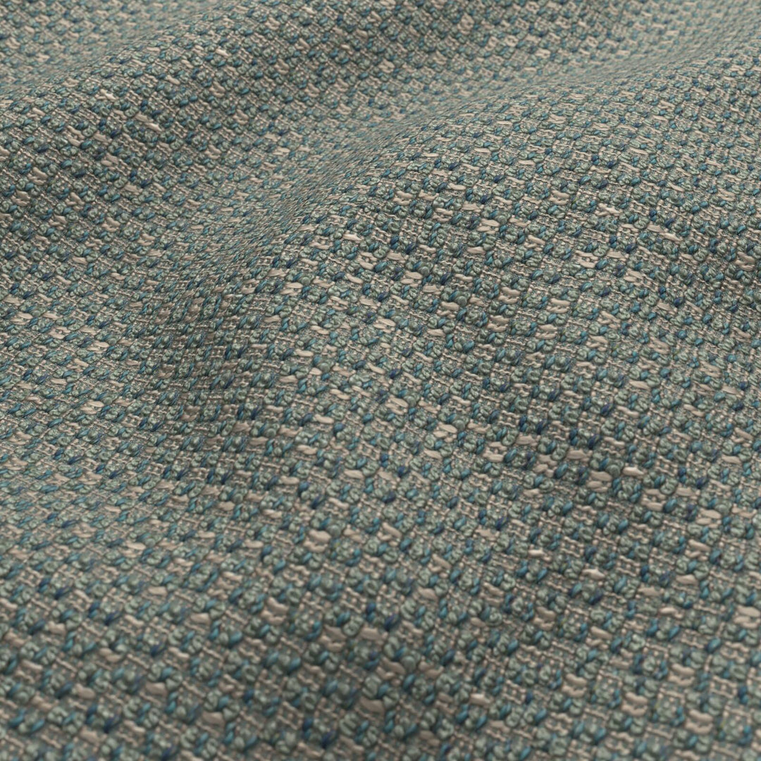 Trillian # 230 Spa by Maxwell Designer Fabric Performance Textures Vi 67% RECYCLED POLYESTER 20% ACRYLIC 12% RECYCLED POLYPROPYLENE 1% POLYESTER TURKEY 55" - Swanky Fabrics -