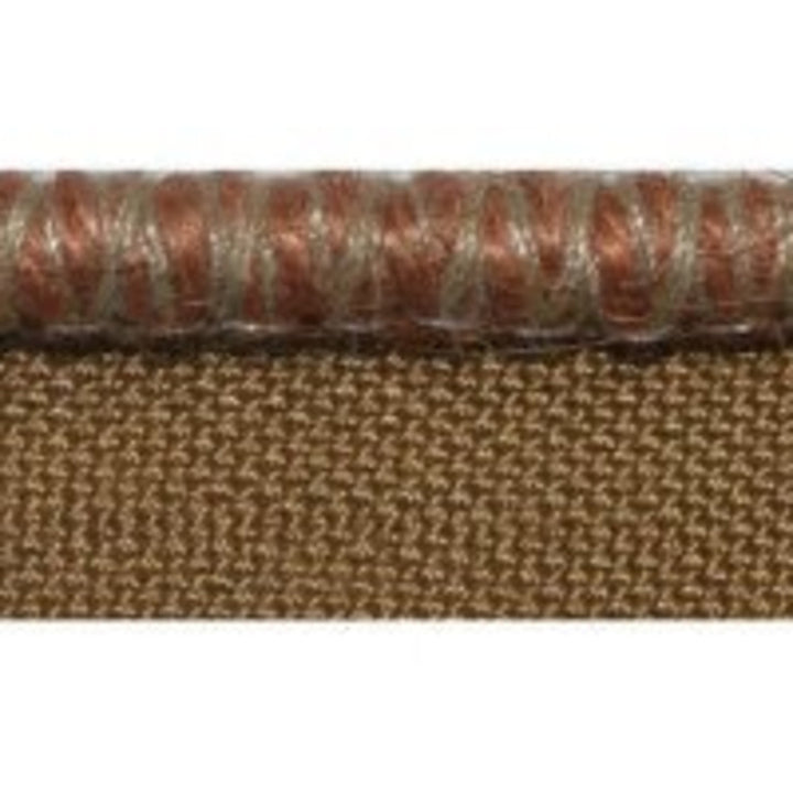 Tamba Rust by Europatex Designer Fabric Tribal Delicates 30% Cotton, 25% Abaca, 25% Linen, 20% Jute 0.25 inches - Swanky Fabrics -