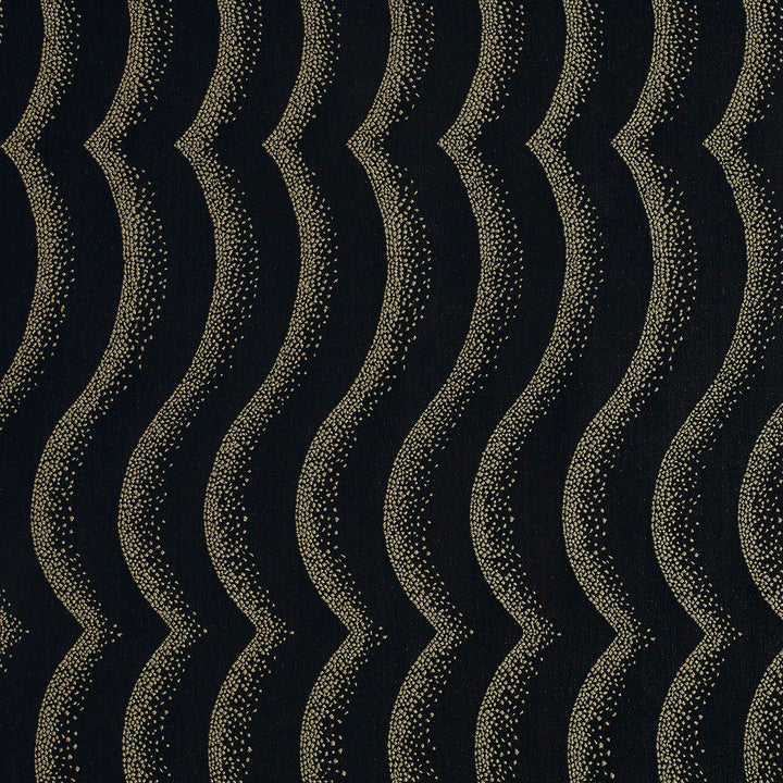 Tariffa Navy by Europatex Designer Fabric Social Affair 100% Polyester China Horizontal: 2.5" and Vertical: 26" 110" - Swanky Fabrics -