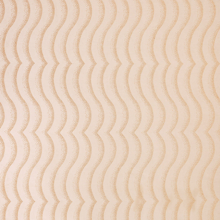 Tariffa Rose Gold by Europatex Designer Fabric Social Affair 100% Polyester China Horizontal: 2.5" and Vertical: 26" 110" - Swanky Fabrics -