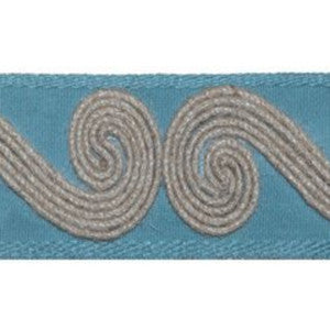 Togo Teal by Europatex Designer Fabric