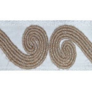 Togo White by Europatex Designer Fabric