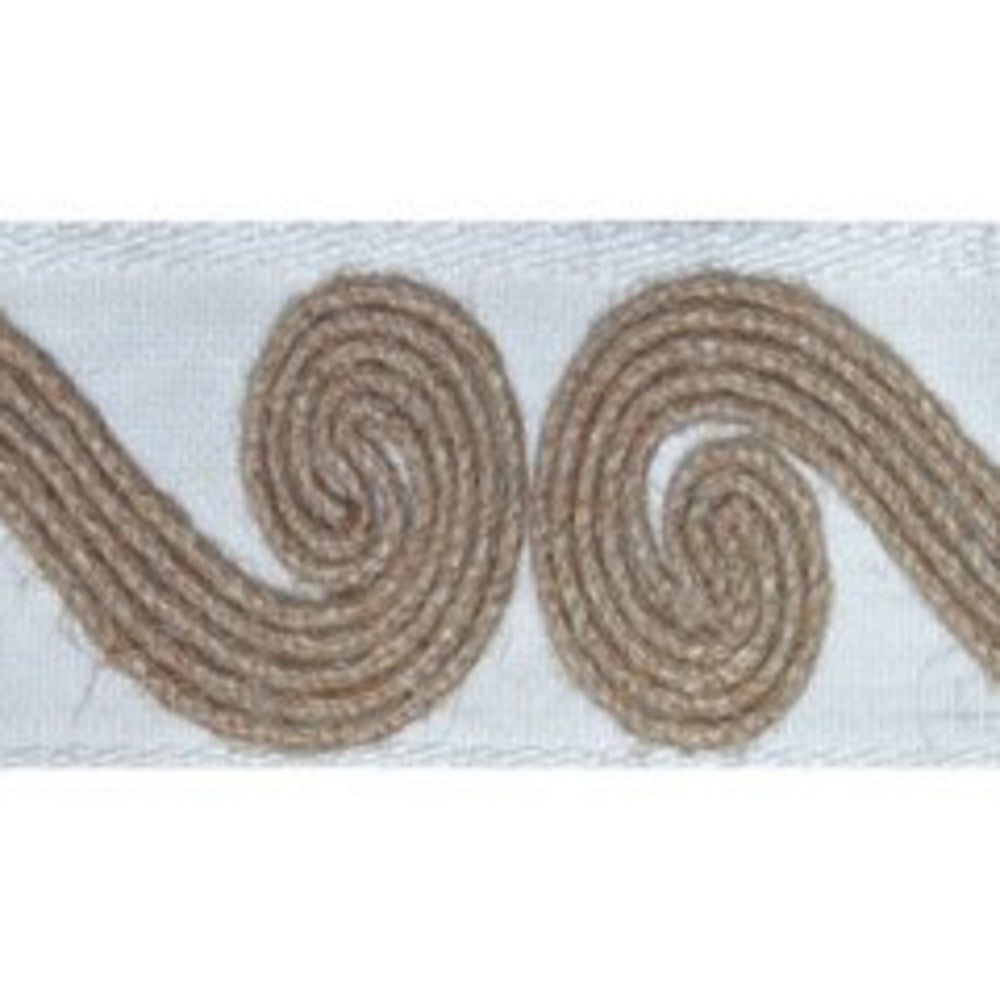 Togo White by Europatex Designer Fabric Tribal Delicates 60% Polyester, 20% Jute, 20% Polyester 2.00 inches - Swanky Fabrics -
