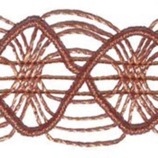 Topiko-Rust by Europatex Designer Fabric Tribal Delicates 40% Jute / 40% Abaca / 20% Cotton China See Sample Horizontal: N/A and Vertical: N/A 2.00 inches  - Swanky Fabrics -