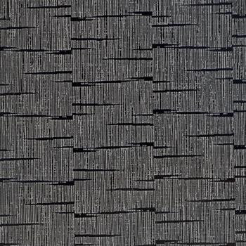Trax Black TRX-2732 by Spradling Designer Fabric our website for purchase 100% Vinyl USA or Asia Water-based cleaning agents and foam may be used for cleaning. This fabric may also be cleaned with mild, water-free solvents. Cleaning by a professional cleaning service is recommended. Horizontal: 2.125 and Vertical: 1 54" - Swanky Fabrics -