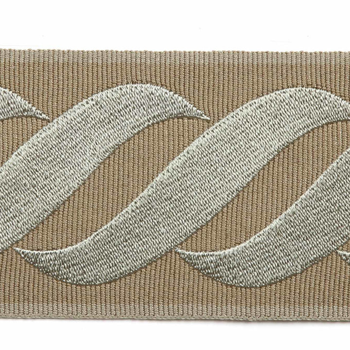 Tromello Jute by Europatex Designer Fabric Tapes Galore 100% Polyester 1.50" 2.25 inches - Swanky Fabrics -