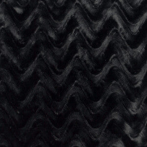 Twirl Black by Europatex Designer Fabric