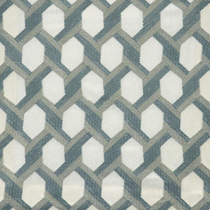 Uxbridge # 327 Storm by Maxwell Designer Fabric Color Theory-Vol.Vii Jungle Room 60% POLYESTER
40% COTTON INDIA V-4.3" H-2.9" 54" - Swanky Fabrics -