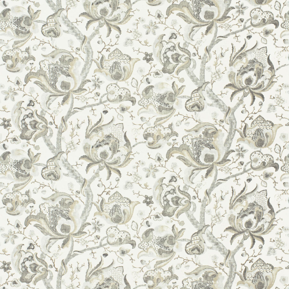 Udall 1 Stone by Stout Designer Fabric Rainbow Library Dove/Charcoal 45% Spun Viscose 55% Linen USA FLAME RETARDANT-U.F.A.C. CLASS 1 (OR A) CATB 117-2013 WYZENBEEK 15 000 DOUBLE RUB WEAR TEST (HEAVY DUTY) Horizontal: 27 and Vertical: 27 54 in - Swanky Fabrics -