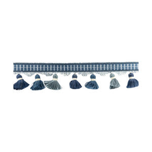 Ulster Tassel Fringe 1 Teal by Stout Designer Trim