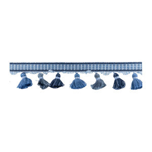 Ulster Tassel Fringe 2 Denim by Stout Designer Trim