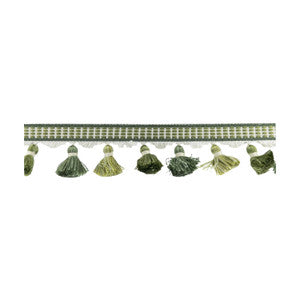 Ulster Tassel Fringe 3 Moss by Stout Designer Trim