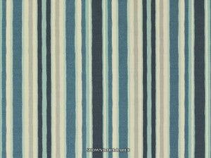 Unique Stripe 593 Indigo by Covington Designer Fabric