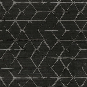 Unveil 9009 Black Tie by Crypton Designer Fabric