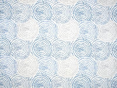 Coriolis Mediterranean V561400003 by Grey Watkins Designer Fabric WATERFALL 100% COTTON INDIA LIGHT DUTY Horizontal: 14.75" and Vertical: 16.75" 51 - Swanky Fabrics -
