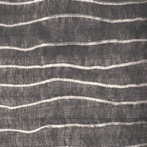 Vamp Black 2020 by Norbar Designer Fabric ALLURE 100% POLYESTER TURKEY V- 9 3/4 H- 3 3/4 118" - Swanky Fabrics -
