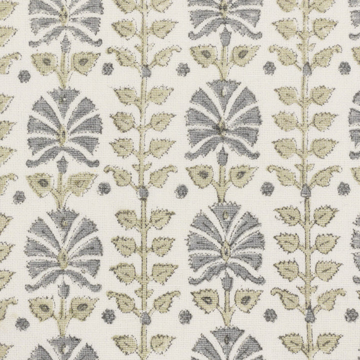 Varlet 3 Mushroom by Stout Designer Fabric COMFORTABLE LIVING LINEN/SHADOW 60%LIN 40%COT INDIA Horizontal: 3.375 and Vertical: 2.375 52 in - Swanky Fabrics -