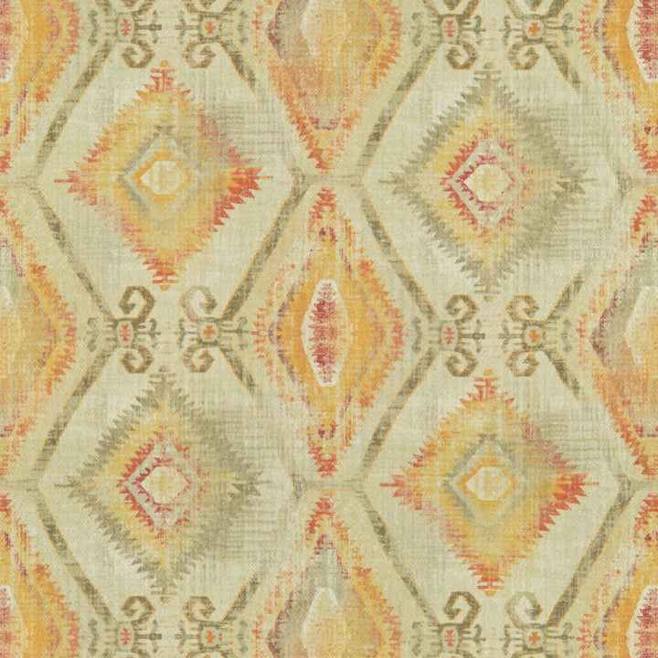 Vatican 1 Sienna by Stout Designer Fabric Rainbow Library Sunset/Spice 100% Polyester INDIA FLAME RETARDANT-U.F.A.C. CLASS 1 (OR A) FLAME RETARDANT-N.F.P.A. 260A CLASS 1 CATB 117-2013 WYZENBEEK 30 000 DOUBLE RUB WEAR TEST (HEAVY DUTY) Horizontal: 27 and Vertical: 25.25 54 in - Swanky Fabrics -