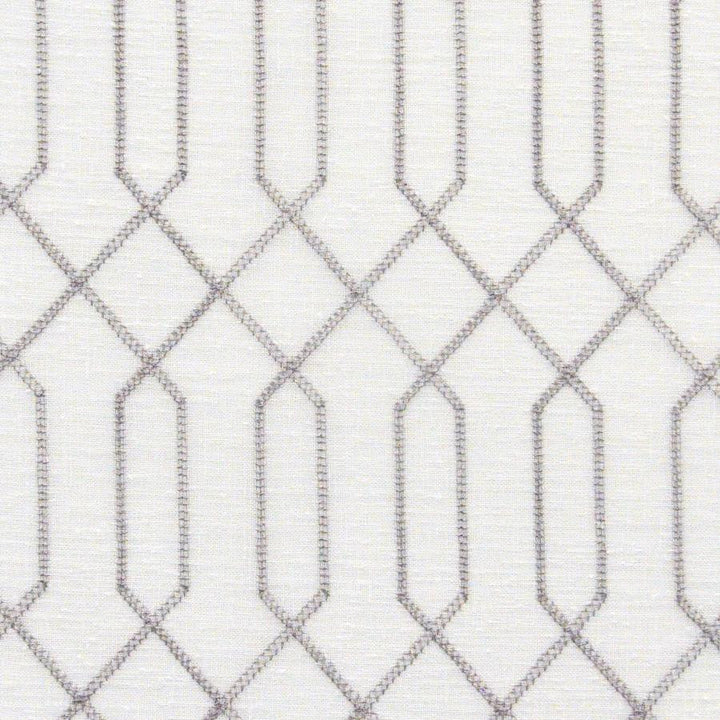 Varanasi # 516 Elephant by Maxwell Designer Fabric Sheer Paths 100% POLYESTER TURKEY V-6.1" H-2.1" 118" EMB. WIDTH 110" - Swanky Fabrics -