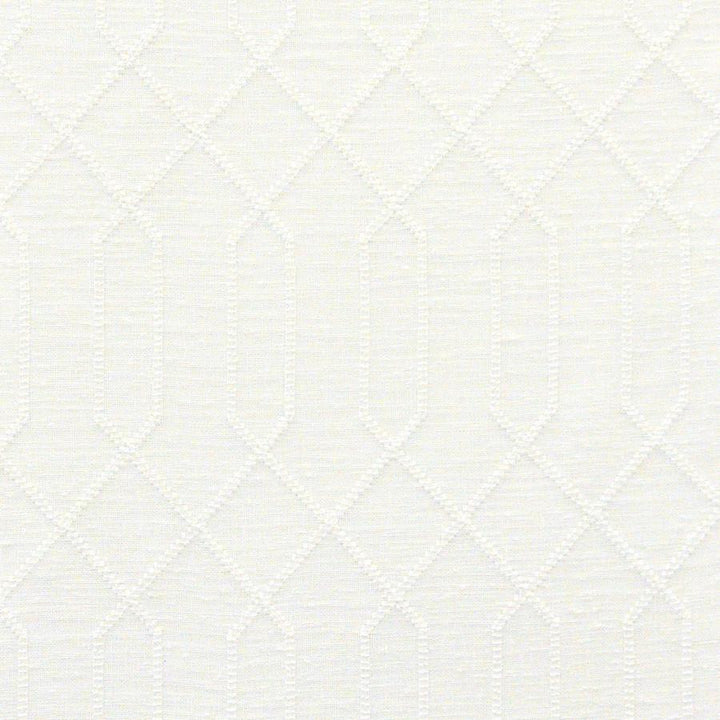 Varanasi # 556 Plaster by Maxwell Designer Fabric Sheer Paths 100% POLYESTER TURKEY V-6.1" H-2.1" 118" EMB. WIDTH 110" - Swanky Fabrics -