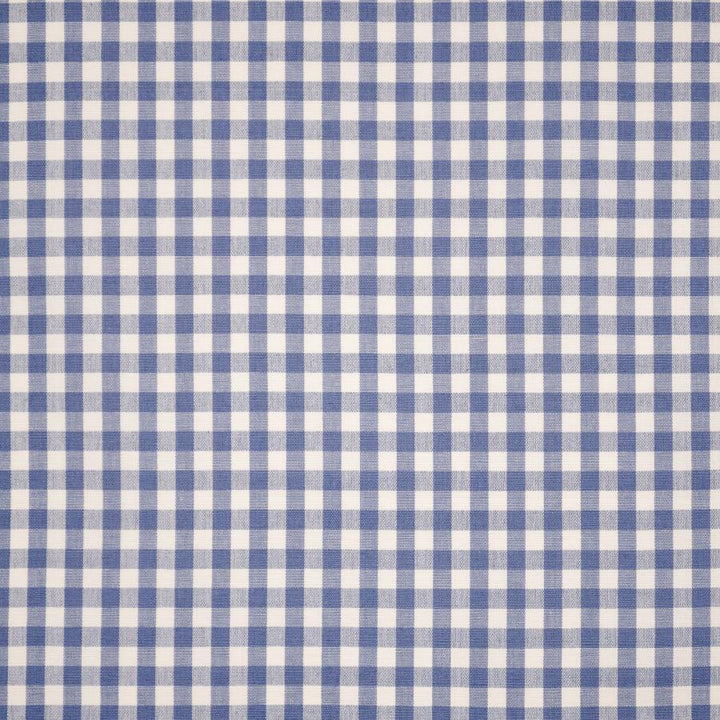 Vichy Check # 124 French Blue by Maxwell Designer Fabric Color Theory-Vol. Ix Pacific 100% COTTON INDIA V-0.8" H-0.8" 54" - Swanky Fabrics -