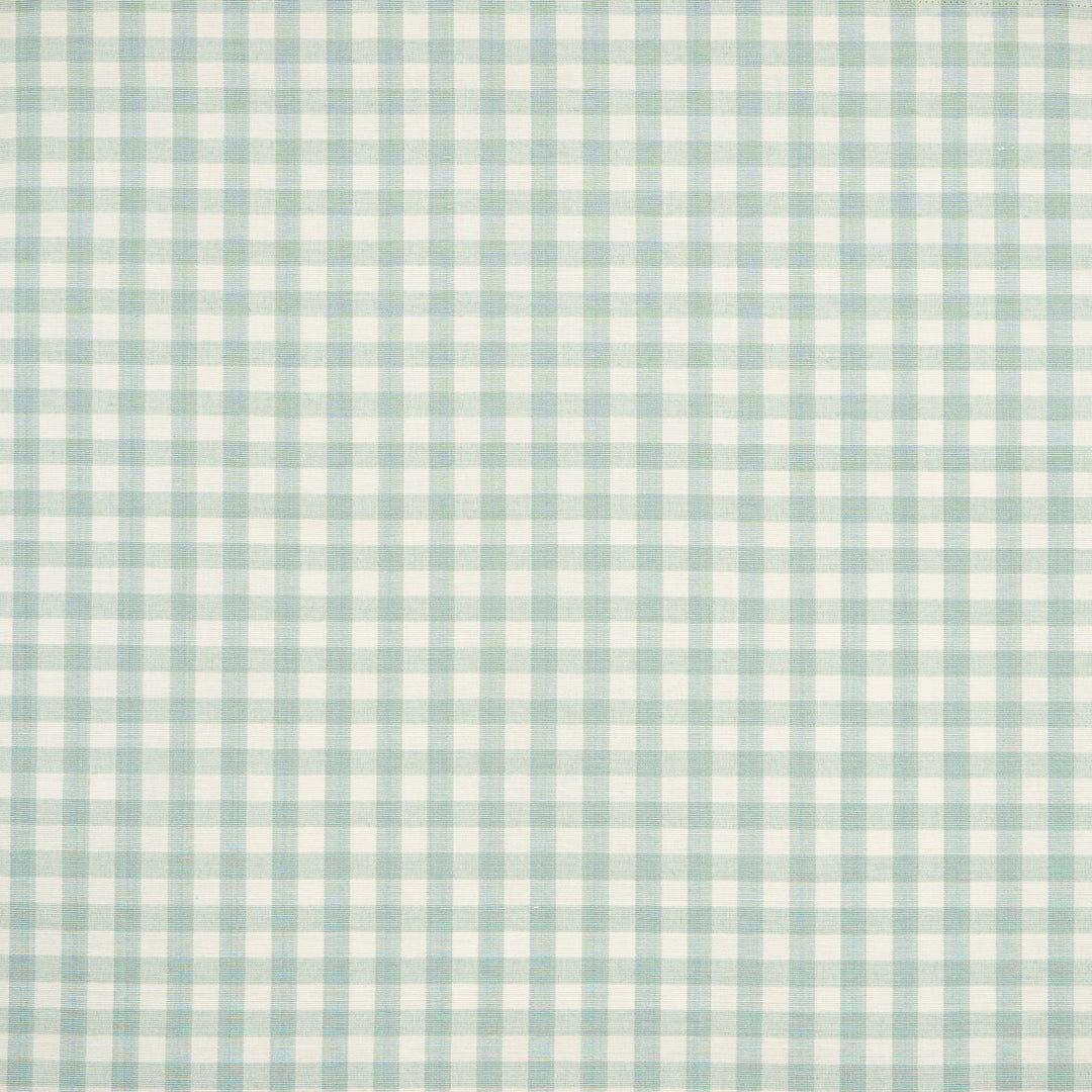 Vichy Check # 711 Mineral by Maxwell Designer Fabric Stripes & Checks Iv 100% COTTON INDIA V-0.8" H-0.8" 54" - Swanky Fabrics -