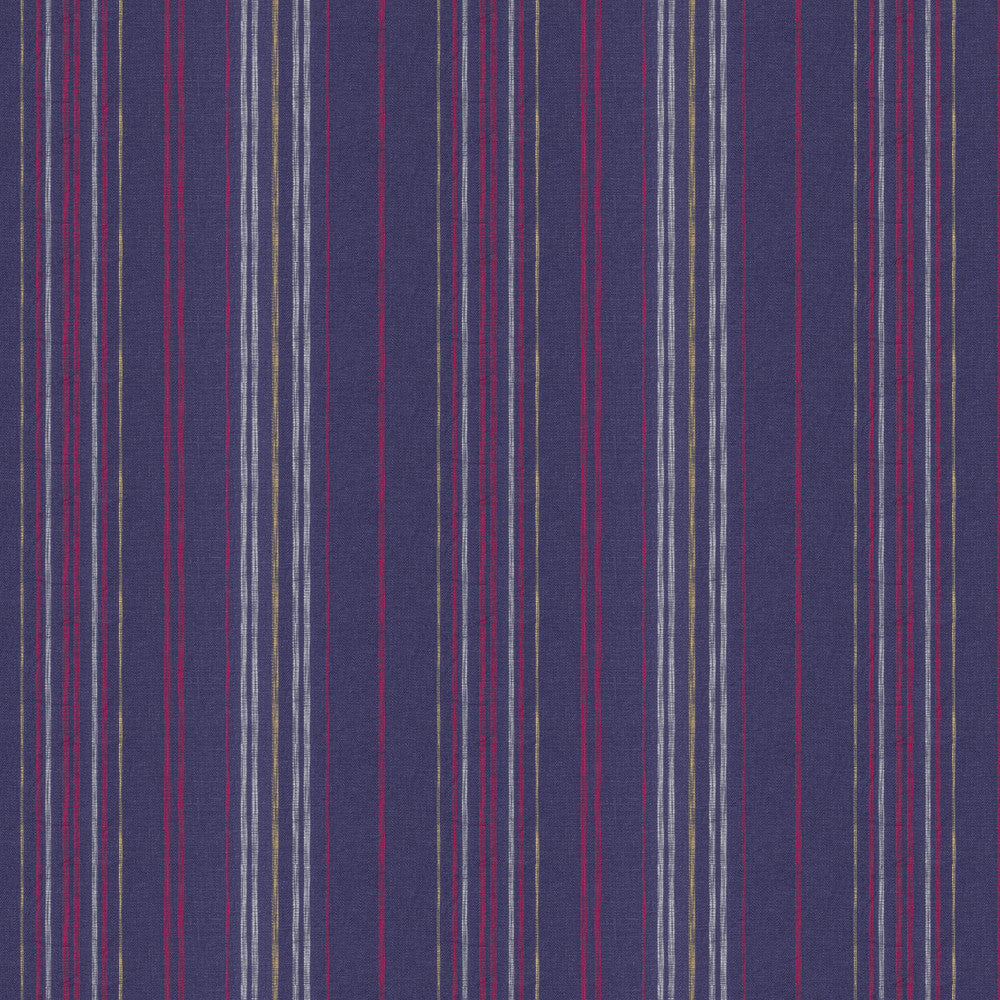 Vega 1 Americana by Stout Fabric Stout Fabric Vega 1 AmericanaFabric RAINBOW LIBRARY INK/SAPPHIRE INDIA </p><p>Repeat: H: 18.600, V: 0.000 58 in - Fabric Carolina -