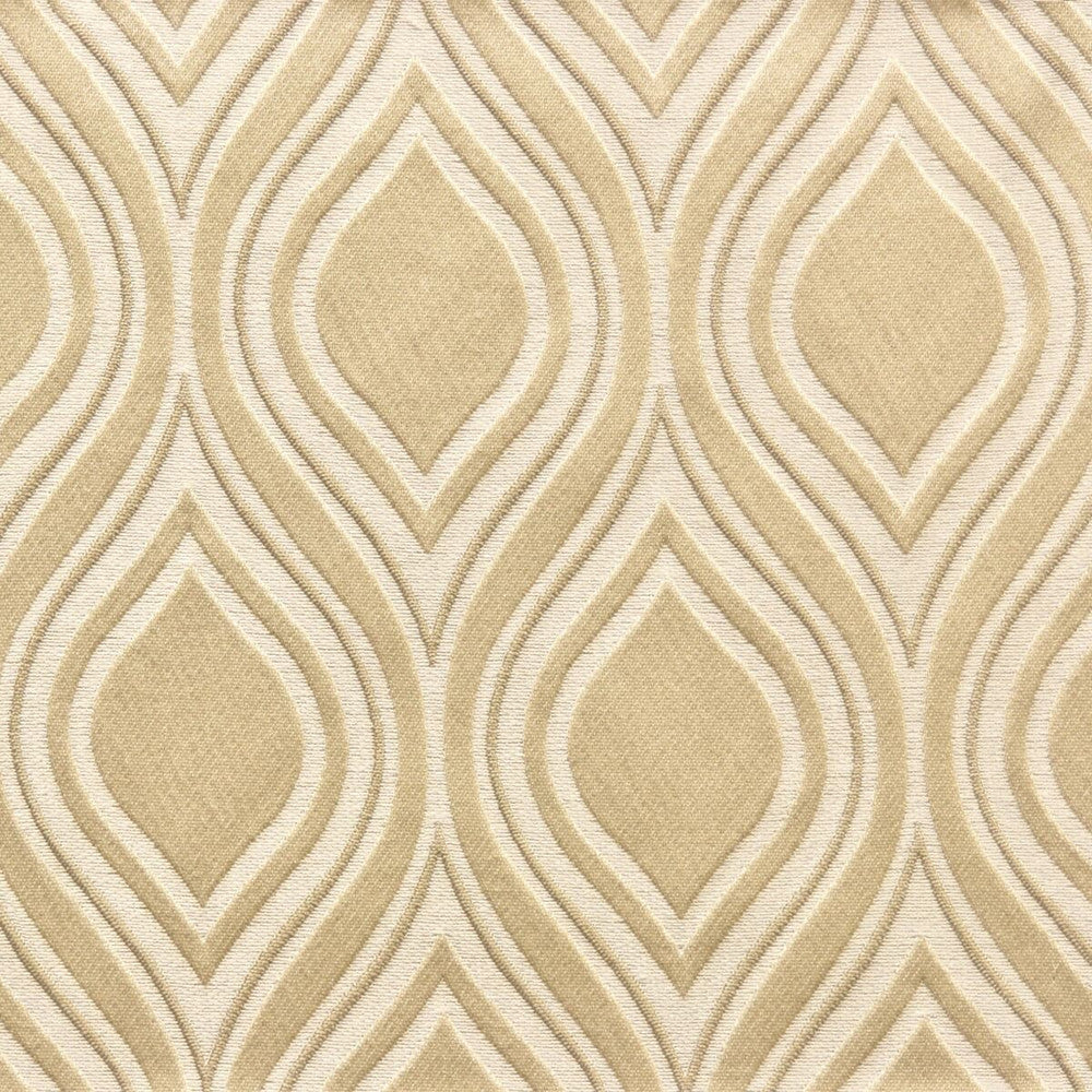 Verve 1 Manilla by Stout Designer Fabric COLOR MY WINDOW ALABASTER/PARCHMENT 100%POL INDIA </p><p>Repeat: 6.125 54 in - Swanky Fabrics -