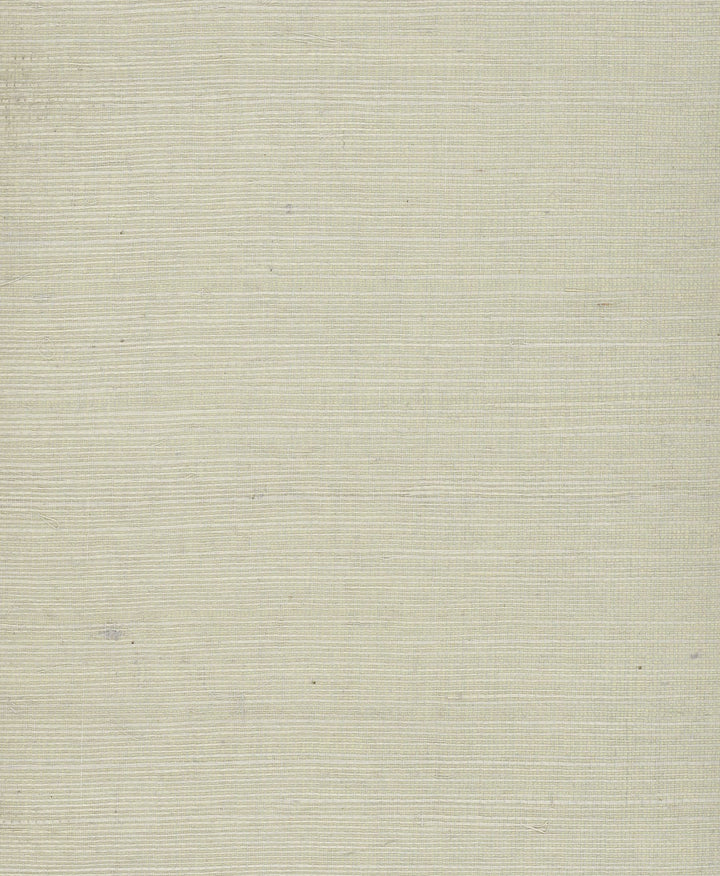 Plain Grass White Wallpaper by York Wallcoverings Designer