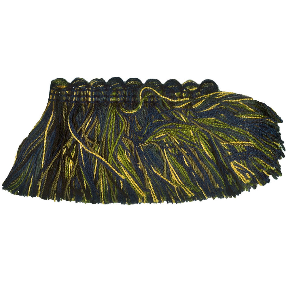 Vibrato 13 Indigo by Stout Designer Trim ART OF DESIGN BRUSH FRINGE 100%SVI CHINA </p><p>Repeat: 0 2 in - Swanky Fabrics -