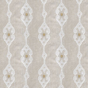 Vidalia Beige Ivory by Norbar Designer Fabric