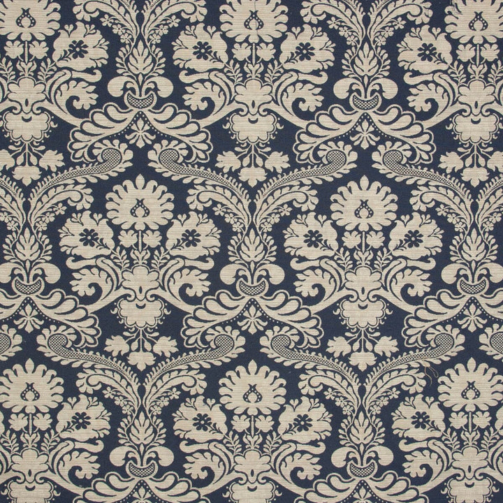 Vines 2 Navy by Stout Designer Fabric RAINBOW LIBRARY BLUEBIRD/INDIGO 60%SVI 40%POL USA FLAME RETARDANT-UFAC CLASS 2 WYZENBEEK 15 000 DOUBLE RUB WEAR TEST (HEAVY DUTY) </p><p>Repeat: 22 54 in - Swanky Fabrics -