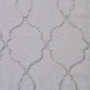 Virtue Ivory Sugar by Norbar Designer Fabric METALICA 100% POLYESTER CHINA 12"V 6"H 106 - Swanky Fabrics -