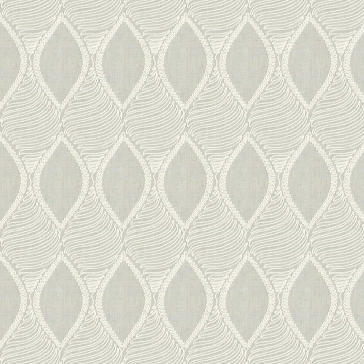 Vivian 1 Dove by Stout Designer Fabric RAINBOW LIBRARY SILVER/SMOKE 58%COT 42%POL %VEMB INDIA </p><p>Repeat: 9.375 52 in - Swanky Fabrics -