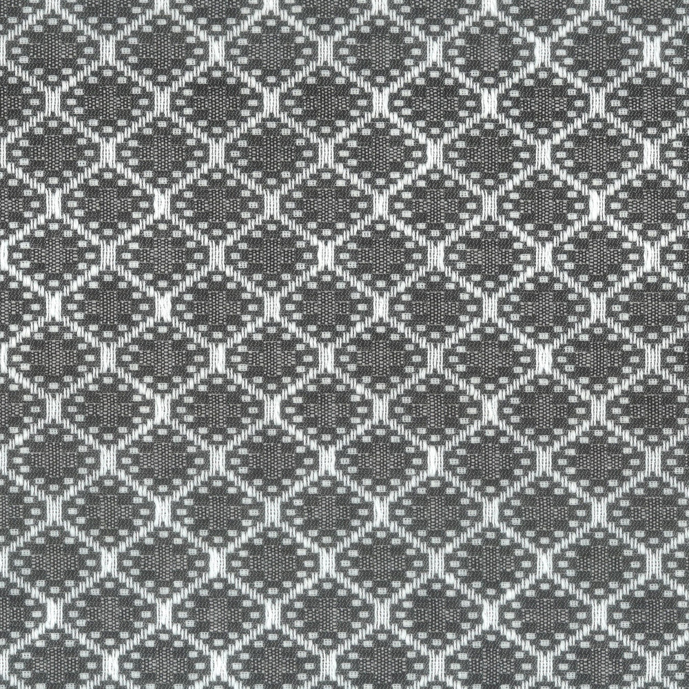 Voorhees 2 Salt/Pepper by Stout Fabric Stout Fabric Voorhees 2 Salt/PepperFabric LIVING IS EASY SMOKE/COAL USA </p><p>Repeat: H: 1.375, V: 1.250 56 in - Fabric Carolina -